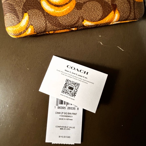 COACH | Banana Monogram Wristlet - Picture 2 of 3